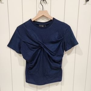 AG Indigo Dyed Tee, Size M, NWT
